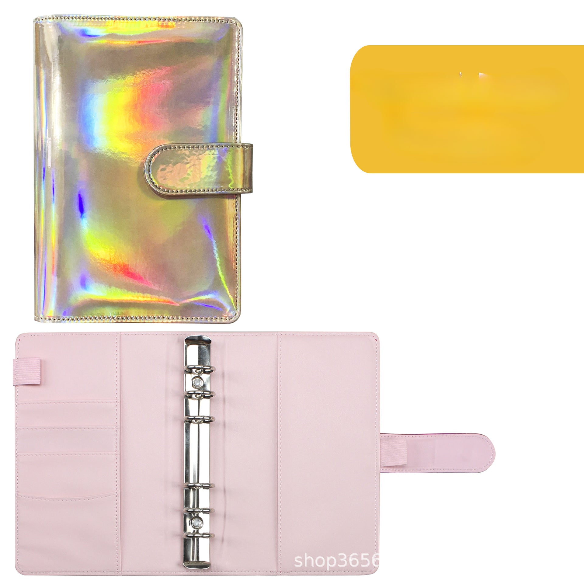 Wholesale A6 Macaron PU Binder Hand Book Notebook